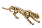 Standing Gilt Leopard Large 31 Inches Long