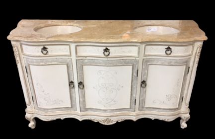 Cabo Blanco Double Sink Vanity