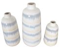 Gray Sand Vase Set of 3