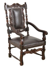 Conquistador Leather Chair