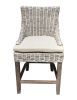 Alfresco Counter Stool Kuba Weave Savannah Wash