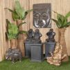 Small Ganesh G Glossy Black Gold