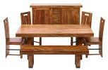 Cinnamon Amber Bench