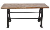 Mango Wood Industrial Console Table