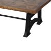 Mango Wood Industrial Coffee Table Set of 3