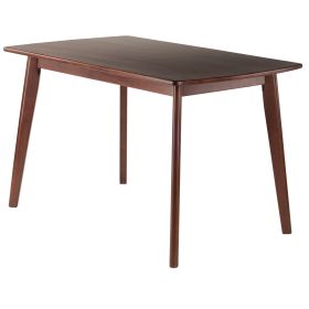 Shaye Oblong Dining Table; Walnut