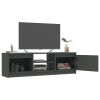 TV Cabinet Gray 47.2"x11.8"x14" Engineered Wood