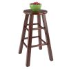 Element Counter Stools; 2-Pc Set; Walnut