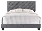 Glory Furniture Suffolk G1401-KB-UP King Bed , GRAY