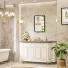 Bathroom Mirror Vanity Mirror for Wall,Aluminum Alloy Framed Wall Mirror Farmhouse,30"√ó22"