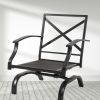 Metal Outdoor Rocking Chair (Set of 4)