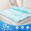 Memory Foam Cooling Gel Swirl Infused Bed Topper for Back Pain,2 Inches,Twin XL