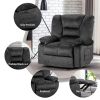 Oversized Recliner Chair Sofa with Massage and Heating