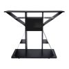 Hub-Atlantic Phoenix Media Stand Entertainment Center for TV, Audio Video Components, Stereo Equipment, Gaming Consoles, Streaming Devices, Black