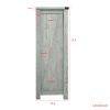 Country style design LED color lighting locker, side cabinet, enough storage space, enough materials (CUPBOARD003)