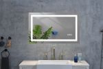 36*30in Led Mirror for Bathroom with Lights,Dimmable,Anti-Fog,Lighted Bathroom Mirror with Smart Touch Button,Memory Function(Horizontal/Vertical)