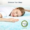 Memory Foam Cooling Gel Swirl Infused Bed Topper for Back Pain,3 Inches,Full