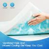 Memory Foam Cooling Gel Swirl Infused Bed Topper for Back Pain,3 Inches,Twin XL