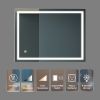 32x24 inch Bathroom Led Classy Vanity Mirror with High Lumen,Dimmable Touch,Wall Switch Control, Anti-Fog ,CRI 90 Adjustable 3000K-4500K-6000K ,IP54 W