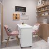 FCH Manicure Nail Table with Drawer White