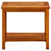 Coffee Table 19.7"x13.8"x17.7" Solid Acacia Wood