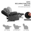 Oversized Recliner Chair Sofa with Massage and Heating