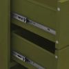 Chest of Drawers Olive Green 31.5"x13.8"x40" Steel