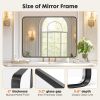 Bathroom Mirror Vanity Mirror for Wall,Aluminum Alloy Framed Wall Mirror Farmhouse,36"√ó24"