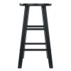 Element Counter Stools; 2-Pc Set; Black