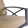 Outdoor Swivel Chairs, Patio Chair Rocker with Cushion (Set of 2)