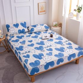 Cotton Covered Anti Slip Cartoon Bedspread (Option: Mialan-Same pillow case 1pair)