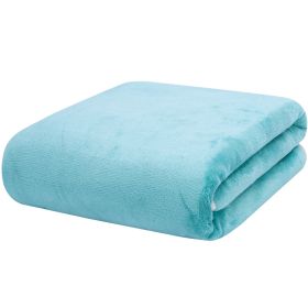 Large Cotton Absorbent Quick Drying Lint Resistant Towel (Option: Turquoise thickened-70x140cm)