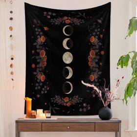 European Retro Mushroom Hanging Cloth Plant Homestay Tapestry (Option: K-200X150CMStar light)