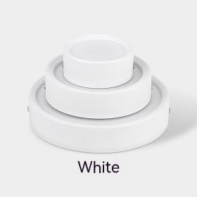 Punch Free Round Hole Lamp Hole Lamp (Option: 25W White-White 6500K)