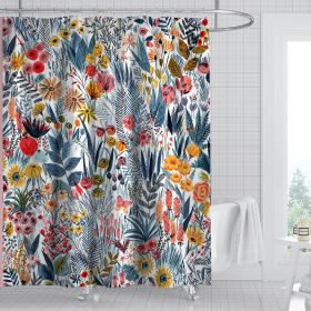 Digital Print-free Bathroom Curtain (Option: YLHTYY05-90gsm finished product 400g)