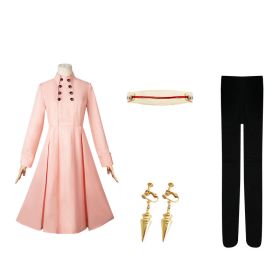 Japanese Anime Cosplay Dress Skirt (Option: Pink-XS)