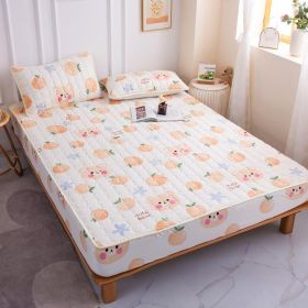 Cotton Covered Anti Slip Cartoon Bedspread (Option: Orange soda-180x220cm)