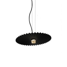 Nordic Post-modern Simple Creative Restaurant Lamp Bar Clothing Store Chandelier (Option: Black-51cm)