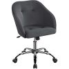 Modern Velvet Adjustable Swivel Office Chair