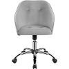 Modern Velvet Adjustable Swivel Office Chair