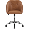 Modern Velvet Adjustable Swivel Office Chair