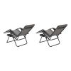 Outdoor Zero Gravity Chair Lounger, 2 Pack