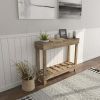 Farmhouse Reclaimed Wood Small Sofa Table