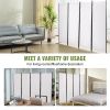 VEVOR Room Divider, Room Dividers and Folding Privacy Screens, Fabric Partition Room Dividers for Office, Bedroom, Dining Room, Study, Freestanding