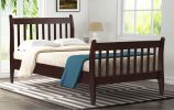 Platform Bed Frame Mattress Foundation with Wood Slat Support, Twin