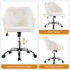 Modern Velvet Adjustable Swivel Office Chair