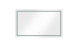 60 in. W x 36 in. H Frameless LED Single Bathroom Vanity Mirror in Polished Crystal Bathroom Vanity LED Mirror with 3 Color Lights Mirror for Bathroom