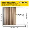 VEVOR Room Divider, Room Dividers and Folding Privacy Screens, Fabric Partition Room Dividers for Office, Bedroom, Dining Room, Study, Freestanding