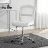 Mid-Back, Vinyl Mesh Task Office Chair