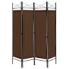 6 Feet 4-Panel Folding Freestanding Room Divider